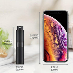 Rotating Perfume Bottle Portable Empty Refillable 8ml