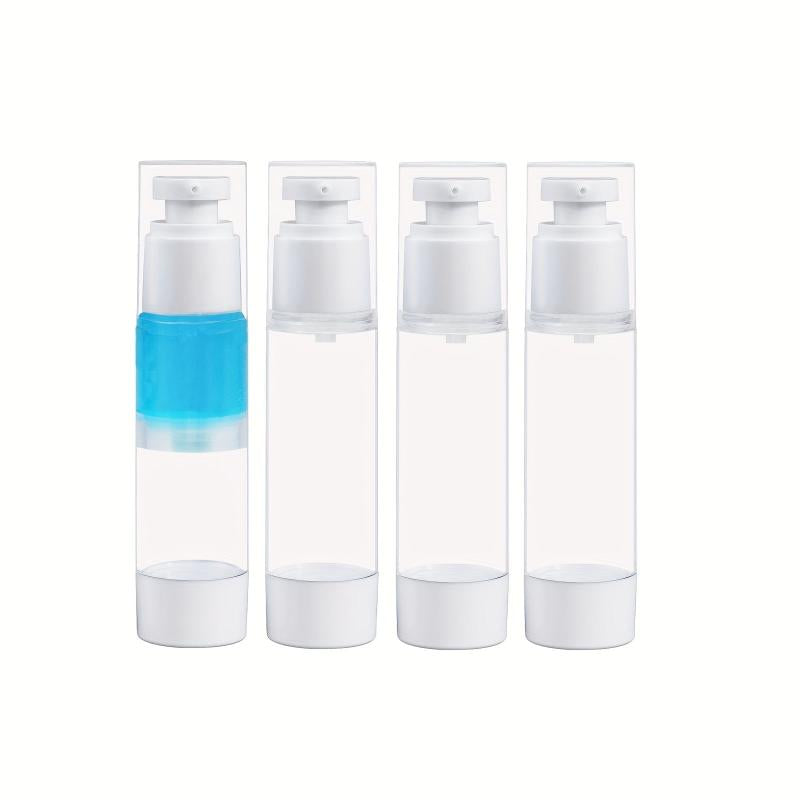 3pcs Airless Pump Jars Set Vacuum Cream Jar Airless Pump Bottles