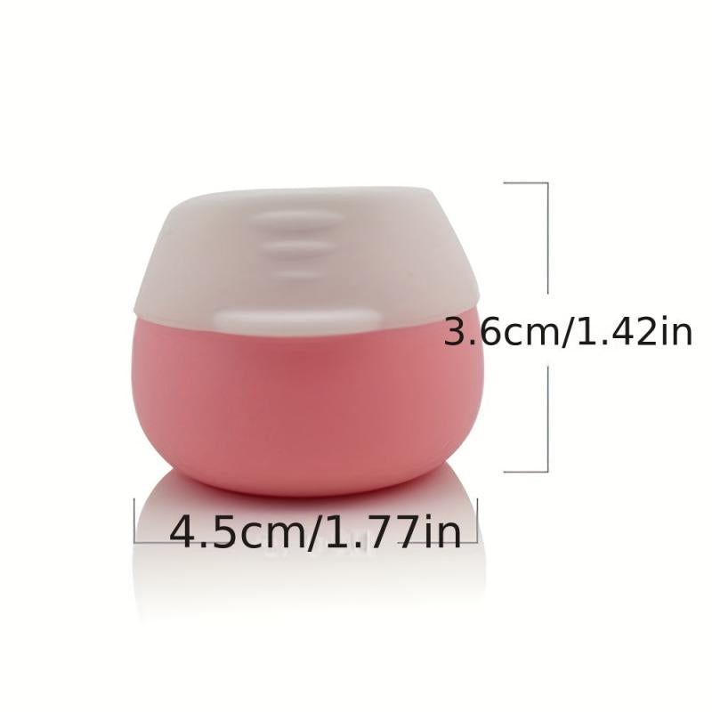 Silicone Cream Jars 20ml - Portable Leak-Proof Travel Containers