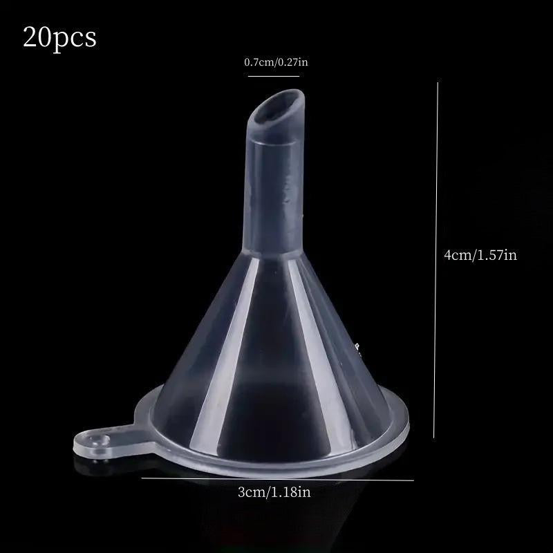 Mini Funnels Lab Bottles Sand Art Perfumes Fragrances Oils