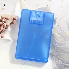 20ml Card Shape Perfume Bottle Mini Sprayer Travel Accessory