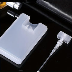 20ml Card Shape Perfume Bottle Mini Sprayer Travel Accessory