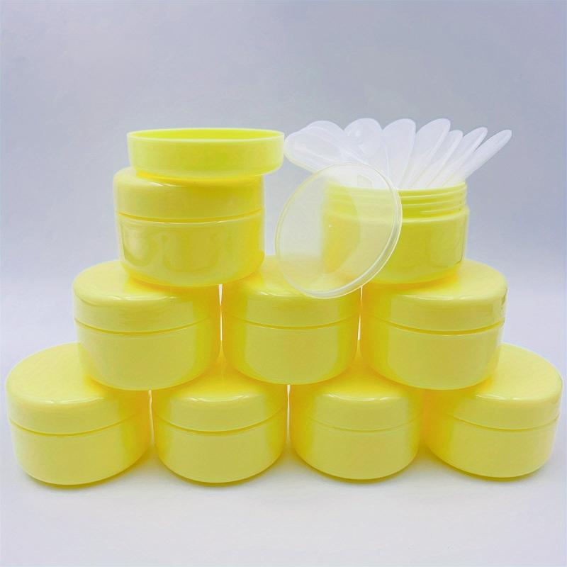 9pcs 20g Travel Cosmetic Jar With Spatula