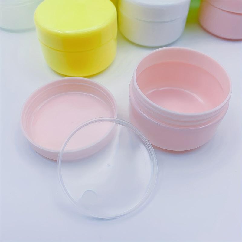 9pcs 20g Travel Cosmetic Jar With Spatula