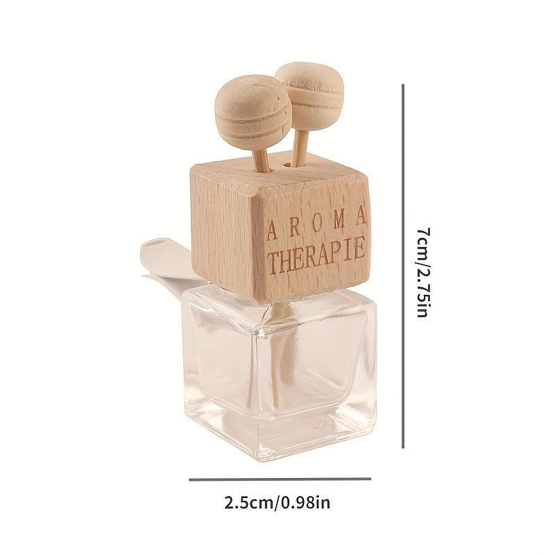 Car Air Freshener Vent Clip Clear Essential Aromatherapy Bottle