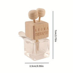 Car Air Freshener Vent Clip Clear Essential Aromatherapy Bottle