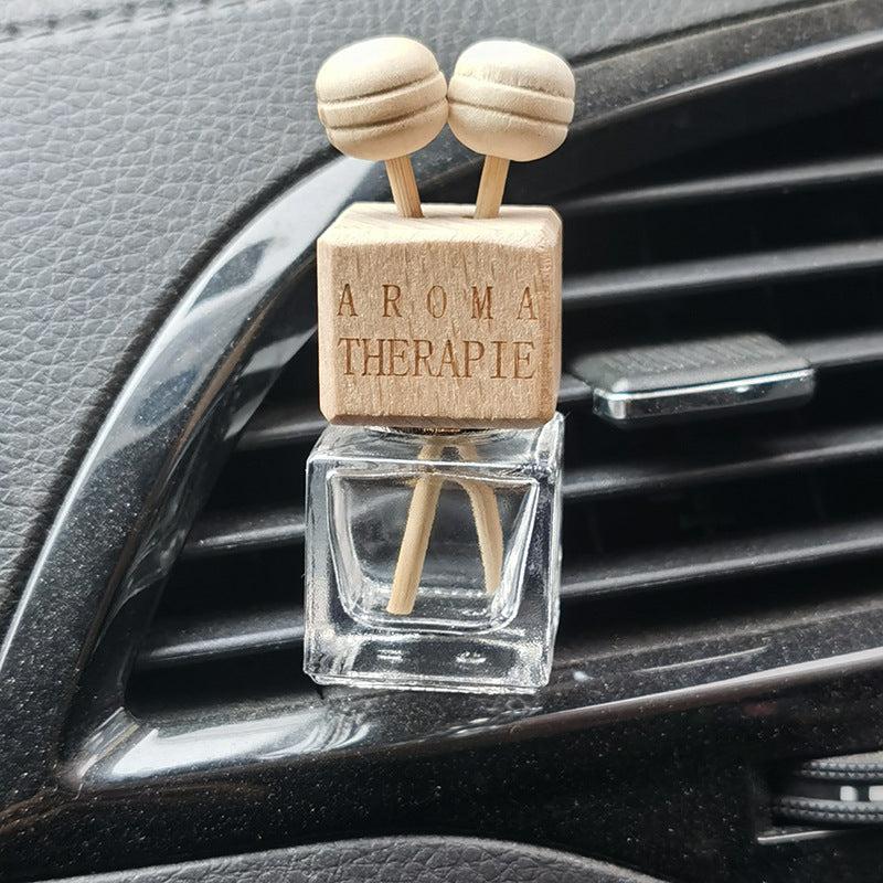 Car Air Freshener Vent Clip Clear Essential Aromatherapy Bottle