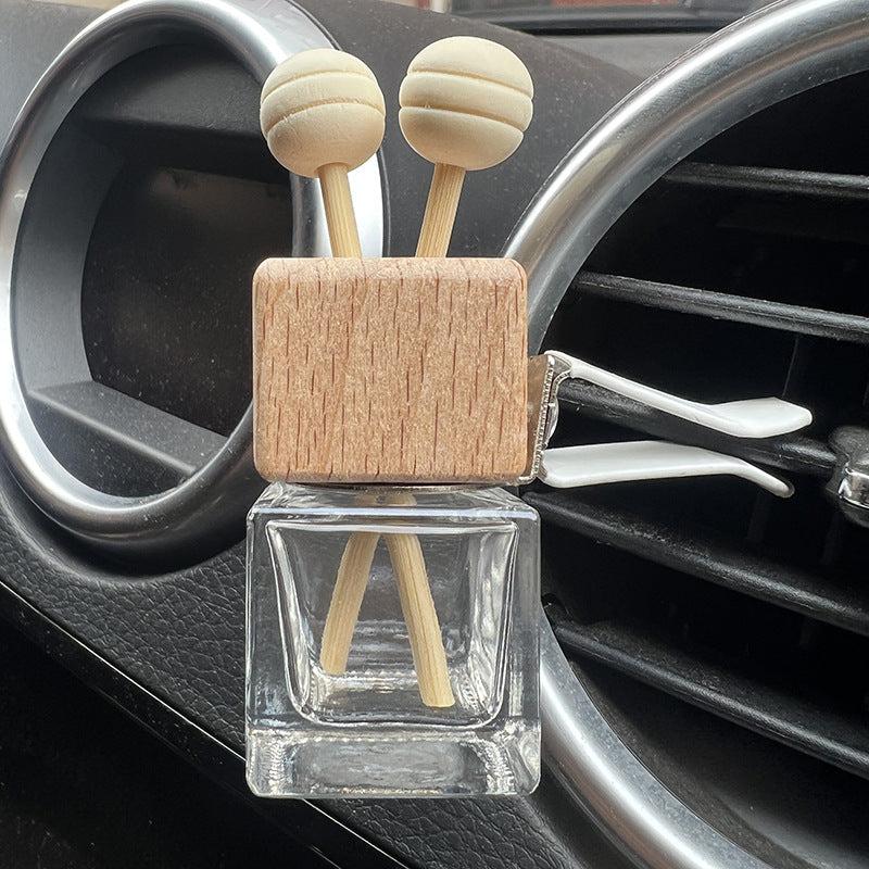 Car Air Freshener Vent Clip Clear Essential Aromatherapy Bottle