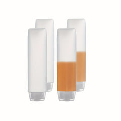 4pcs 30ml Travel Size Toiletry Bottles Leak Proof Refillable Liquid Tubes