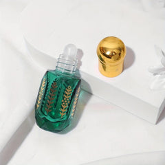 4pcs Leak Proof Vintage Essential Roller Bottles 6ml