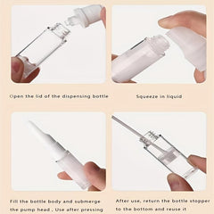 Travel Lotion Dispenser Eye Cream Vacuum Bottle 5ml