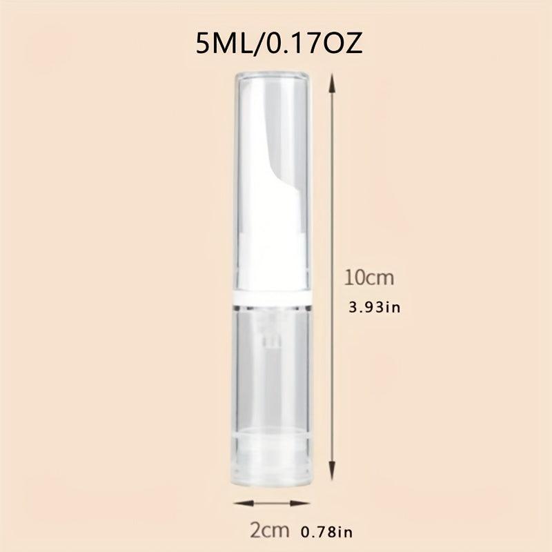 Travel Lotion Dispenser Eye Cream Vacuum Bottle 5ml