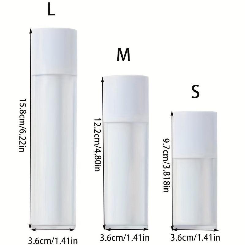 2pcs Airless Pump Bottle DIY Cream Lotion Dispenser