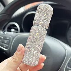 Rhinestone Spray Bottle Mini Perfume Atomizer Fine Mist Reusable Makeup Sample