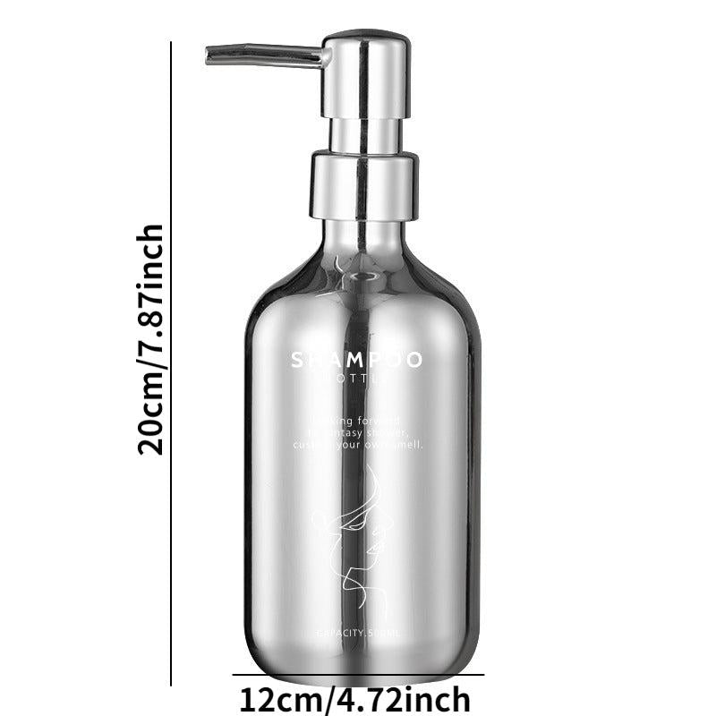 16oz Empty Pump Bottles 500ml Shampoo Lotion Hand Pump Bottle Refillable