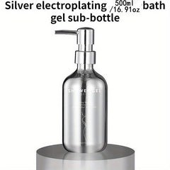 16oz Empty Pump Bottles 500ml Shampoo Lotion Hand Pump Bottle Refillable