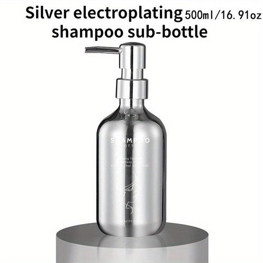 16oz Empty Pump Bottles 500ml Shampoo Lotion Hand Pump Bottle Refillable