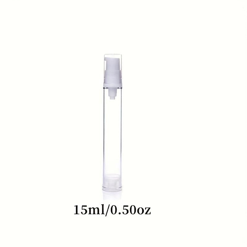 3pcs Airless Pump Bottles For Lotion & Cream Leakproof 5ml 10ml 15ml