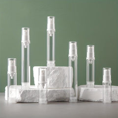 3pcs Airless Pump Bottles For Lotion & Cream Leakproof 5ml 10ml 15ml
