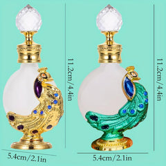 Peafowl Vintage Refillable Perfume Bottle 12ml