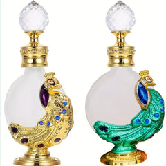 Peafowl Vintage Refillable Perfume Bottle 12ml