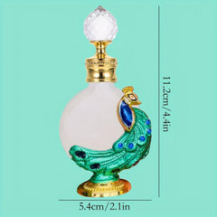 Peafowl Vintage Refillable Perfume Bottle 12ml