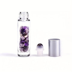 Gemstone Infused 10ml Roller Bottle for Essential Oils