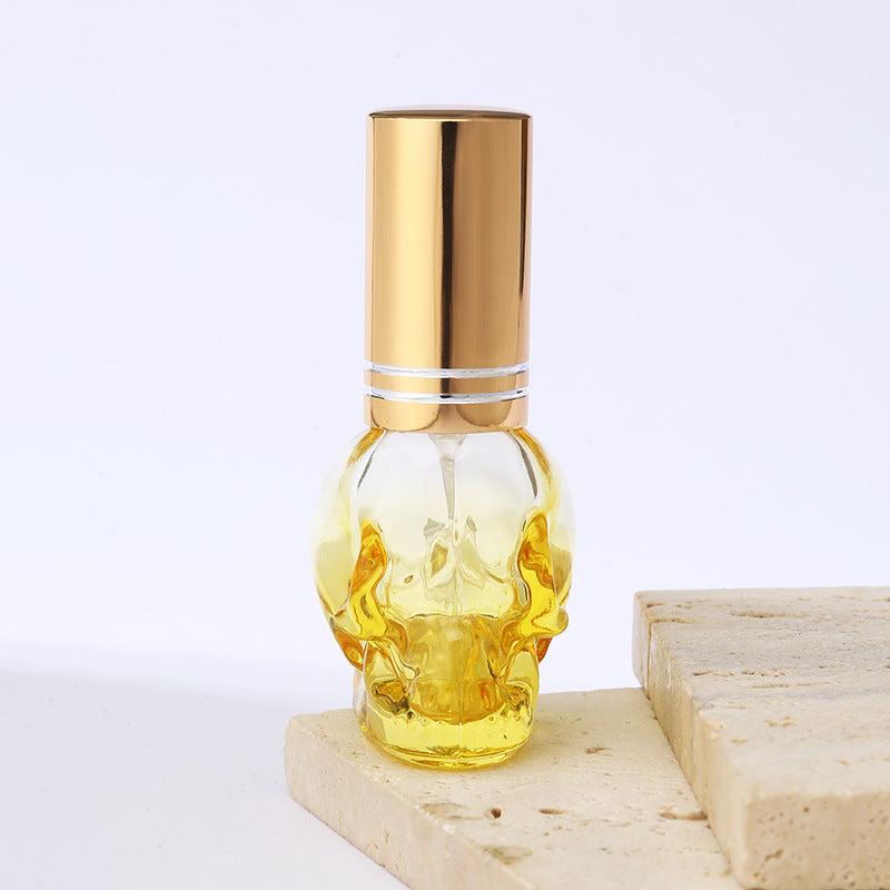 8ML Halloween Skull Perfume Spray Bottle Colored Glass Atomizer