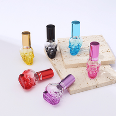 8ML Halloween Skull Perfume Spray Bottle Colored Glass Atomizer