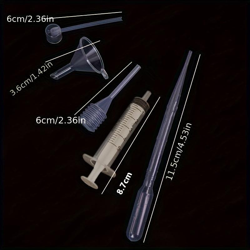 Perfume Dispensing Syringe & Funnel Set Small Funnel Perfume Refill Pump