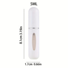 5ml Perfume Atomizer Fine Mist Spray Bottle Empty Refillable Makeup Container