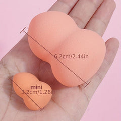 5pcs Makeup Sponge Set Water Drop Shape
