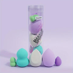 5pcs Makeup Sponge Set Water Drop Shape
