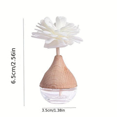 Flower Decor Car Air Vent Aromatherapy Bottle
