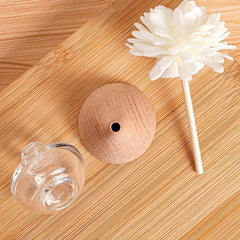 Flower Decor Car Air Vent Aromatherapy Bottle