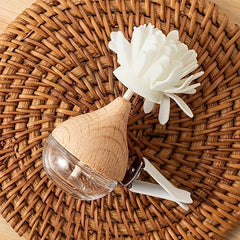 Flower Decor Car Air Vent Aromatherapy Bottle