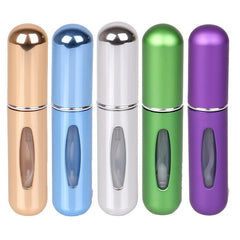 10PCS 5ml Portable Mini Refillable Perfume Bottle Spray Atomizer
