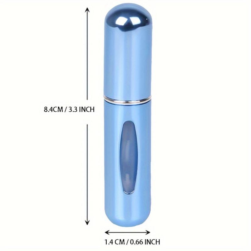 10PCS 5ml Portable Mini Refillable Perfume Bottle Spray Atomizer