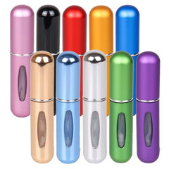 10PCS 5ml Portable Mini Refillable Perfume Bottle Spray Atomizer