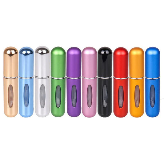 10PCS 5ml Portable Mini Refillable Perfume Bottle Spray Atomizer