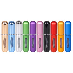 10PCS 5ml Portable Mini Refillable Perfume Bottle Spray Atomizer