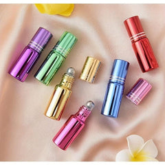 5ml Mini Roller Bottles Colored Essential Oil Container