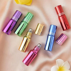 5ml Mini Roller Bottles Colored Essential Oil Container