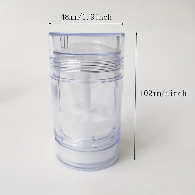 Empty Deodorant Container 2.5oz Twist up Tube DIY Deodorant Stick