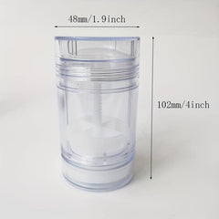 Empty Deodorant Container 2.5oz Twist up Tube DIY Deodorant Stick