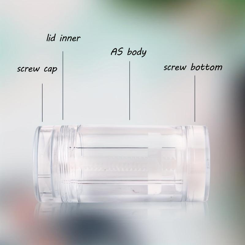 Empty Deodorant Container 2.5oz Twist up Tube DIY Deodorant Stick