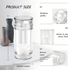 Empty Deodorant Container 2.5oz Twist up Tube DIY Deodorant Stick