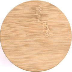 Bamboo Cotton Swabs Cotton Round Holder Organizer with Lid