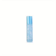 Macaron Printed Roller Bottles Leak Proof Refillable Glass Bottles