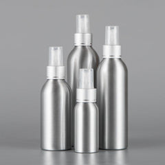 200ml Aluminum Spray Bottle Fine Mist Refillable Sample Container Travel